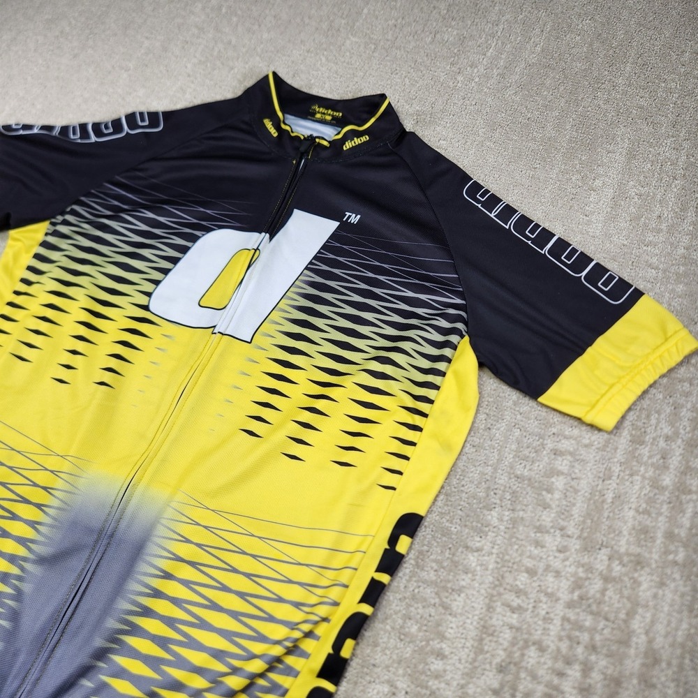 Didoo Cycling Jersey Men XL Moutain Bicycle Bike Racing Full Zip Quick Dry MTB